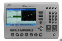 HBM Professzionális 3 Tengelyes Digitális Útmérő Központi Egység LCD Képernyővel 10