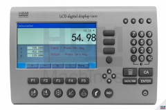 HBM Professzionális 3 Tengelyes Digitális Útmérő Központi Egység LCD Képernyővel 5